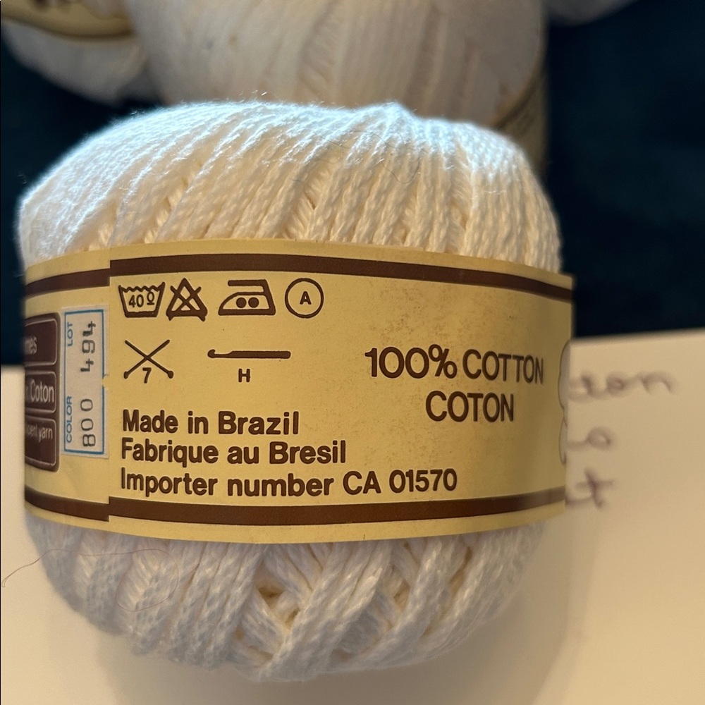 Vintage 100% cotton yarn - Picture 6 of 7